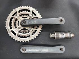Fc-m952 Shimano Fc-952 Xtr Crankset 3x9 Speed 175mm With Bb Shipping Included