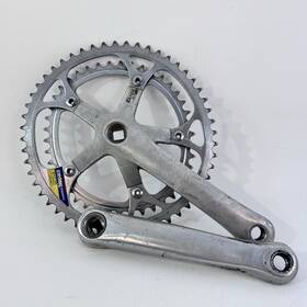 Fc-a350 Shimano Vintage Exage Action Crank Set 170 Mm 130 Bcd Double Race A68