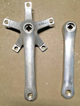 Fc-a550-t Shimano Rx100 Fc-a550 170mm Touring Triple Crankset