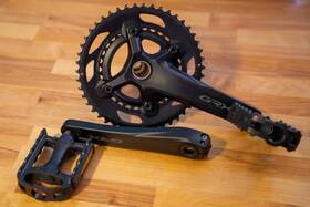 Fc-gx600 Shimano Grx Crankset 10s 2x 46-30 172.5mm Takeoff Gravel
