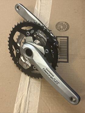 Fc-m582 Shimano Deore Lx Mega 9 Crankset 175mm 44/32/22