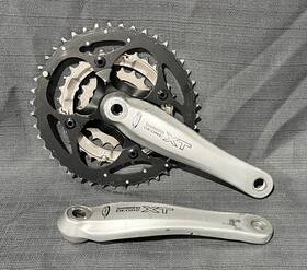 Fc-m752 Shimano Deore Xt Crankset 175 Mm 44/32/22t 9 Speed 4-bolt Octalink V2