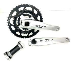 Fc-m760 Shimano Xt Triple Crankset With Bottom Bracket