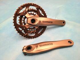 Fc-m762 Shimano Deore Xt 3x9s Mountain Bike Crankset 175mm 44/32/22t Triple Xc