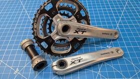 Fc-m770 Shimano Fc-m771 Deore Xt Crankset 175mm 44/32/22t 3 X 9 Speed 4-bolt Hollowtech