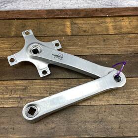 Fc-mc18 Shimano Vintage Acera Crank Set 170 Mm 4 Arm Silver 104 Bcd Bolt