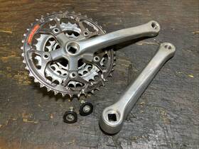 Fc-mc32 Shimano Stx 175 Mm 42/32/22 Tooth Square Taper Crankset Sweet Chromica