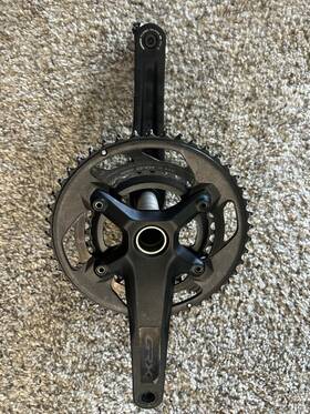 Fc-rx600-11 Shimano Grx 11-speed Gravel Crankset - Black