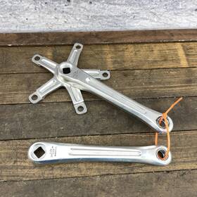 Fc-s105 Shimano Vintage Golden Arrow Crank Arms Set Bmx Road 170mm 130 Bcd Japan