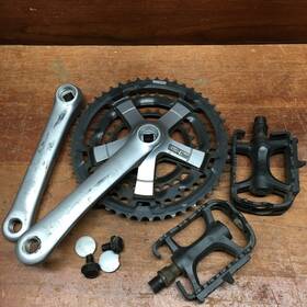 Fc-ct50 Shimano Fc-ty21 Trek 820 Mountain Mtb Altus C50 Triple Crankset Pedals