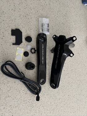 Fc9200 Shimano Dura Ace Power Meter 172.5 Mm Crank Without Chainrings