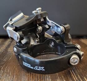 Fd-m567 Shimano Fd-570 Lx Triple 8 Speed Top Pull 34.9 Low Clamp Front Derailleur