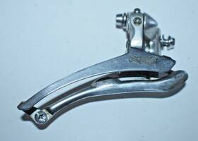 Fd-a551-st Shimano Rx100 Double Front Derailleur Brazeon Silver Fast Usa Shipper