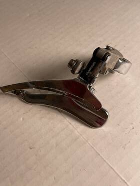 Fd-m301 Shimano Top Pull Front Derailleur Mtb 7/8 Speed 28.6mm Clamp Good Cond