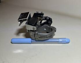 Fd-m580 Shimano Lx Front Derailleur 34.9mm Clamp Top Pull 3x Drivetra Inch