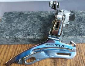 Fd-mc30 Shimano Vintage Stx Front Derailleur Bottom Pull 31.8 Clamp On Triple