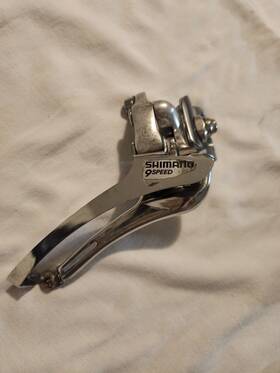 Fd-r440 Shimano Road Double Front Derailleur For 9 Speed With 31.8mm Clamp