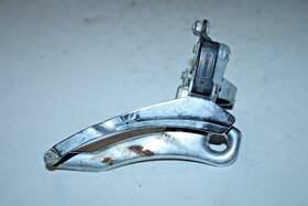 Fd-ty15-gs Shimano Vintage Double Front Derailleur 11/8 Inch Clampon Mtb Usa Shipper