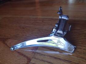 Fd-z204 Shimano Front Derailleur 28.6mm Clamp-on Made In Japan Vintage