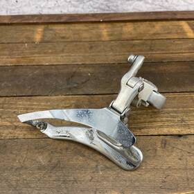 Fd-z255 Shimano Vintage Triple Front Derailleur Light Action 28.6 Bottom Pull A7