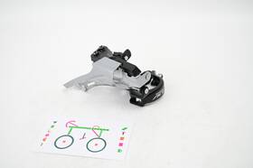 Fd-t3000-2 Shimano Fdt3000 Acera Mtb 2x9 Sp Double Front Derailleur Clamp-on 34.9mm