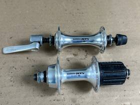 Hb-5501 Shimano Fh-5501 105 Fh-5501/hb-5501 8 Speed Hub Set 100/130 Old 32h Hyperglide