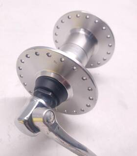 Hb-hf05 Shimano Take Off 40h Tandem Front Hub - Silver