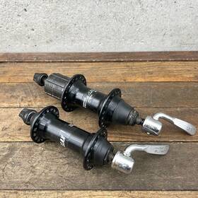Fh-m563 Shimano Hb-m563 Vintage Deore Lx Hub Set 135 Mm 36 Hole Qr 36h Parallax