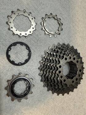 Icshg50010228 Shimano Cs-hg500 10-speed Cassette 12-28t Silver