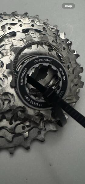 Icshg70011134 Shimano 105 Cs-hg700 Road Cassette Sprocket Silver 11-speed 11-34t