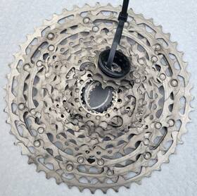 Icsm610012051 Shimano Cs-m6100 Deore 12 Speed Bicycle Cassette 10-51t Micro Spline