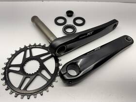 Ifcm81301cxxt Shimano Deore Xt Fc-m8130 170mm Crankset With Wolftooth 32t Chainring - Superboost