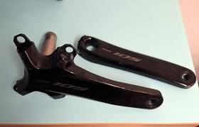 Ifcr7000cxxl Shimano 105 Fc-r7100 12-speed Crank Arms 172.5mm Length Hollowtech Ii For 2x12