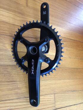 Ifcrx8101exb0 Shimano Grx Fc-rx810-1 Crankset 175mm 11-speed 40t 110 Bcd Hollowtech Ii Crank