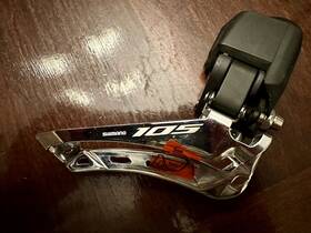 Ifdr7150f Shimano 105 Fd-r7150 Di2 12-speed Front Derailleur Braze-on - Mint Low Miles