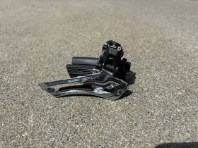 Fd-rx400-f Shimano Ifdrx400f Grx 2x10 Speed Braze-on Front Derailleur 46t Max Chainring