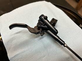 Bl-m7100-hydraulic Shimano Im7100jlfpna100 Slx Disc Brake And Lever Right Rear