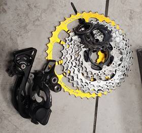 Rd-m786-gs Shimano Irdm786gsl Deore Xt 10 Speed Medium Cage Rear Derailleur - Black