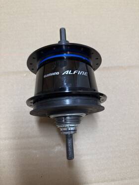 Isgs70518al Shimano Sg-s7051 Alfine Di2 8 Speed Rear Hub Black 36 Hole Old 135mm Spacing