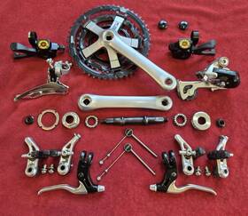 L-tw00 Shimano Altus 3 X 7-speed Rapidfire Trigger Shift Group Set For Flat-bar