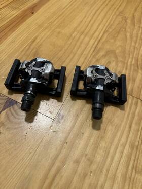 Sm-pd22 Shimano Pd-22 Pair Of Spd Pd-m505 Platform Clipless Mountain Bike Pedals