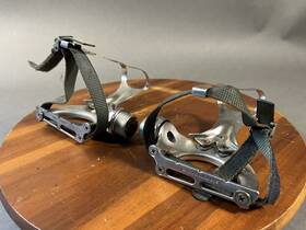 Pd-7300 Shimano Rare Vintage 1981 Dura-ace Ax Road Bike Pedals Cages