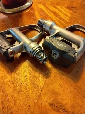 Pd-7750 Shimano Pedals Dura-ace Spd Clipless 9/16 Inch