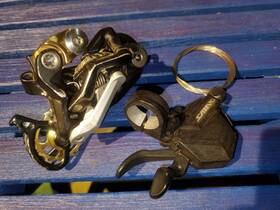 Rd-m810 Shimano Pd-m810 Saint 9 Speed Gs And R Shifter