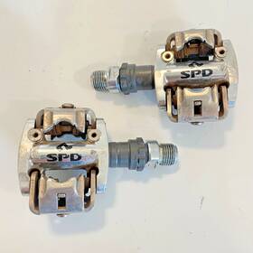 Pd-m858 Shimano Xtr Spd Clipless Mountain Bike Pedals Gravel 9/16 Inch Vintage