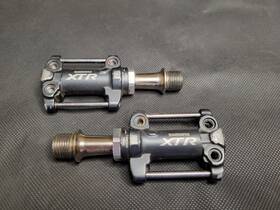 Pd-m970 Shimano Xtr Spd Clipless Mountain Bike Pedals For Parts/repair