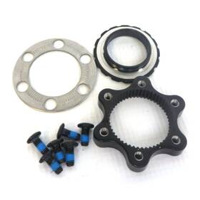 Sm-rtad05 Shimano Pd003763 6 Bolt Disc Rotor Adapter Hub Mount Bike Centerlock System