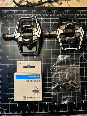 Ipdm9120 Shimano Pd005599 Xtr M9120 Mtb Bike Pedals Pd-m9120 Nib W/ Cleats Black