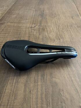 Prsa0190 Shimano Pro Stealth Bicycle Saddle - Black 142mm Stainless Steel Rails