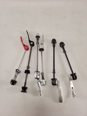 Qr-q002 Shimano Lot Of 6 - Bike Cycling Quick Release Locker Skewers